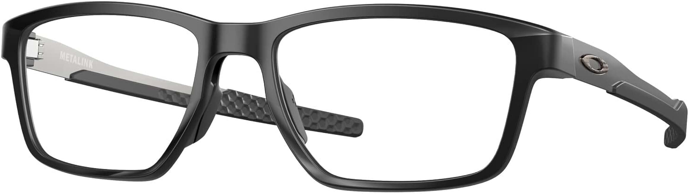 Oakley Men's Ox8153 Metalink Rectangular Prescription Eyeglass Frames