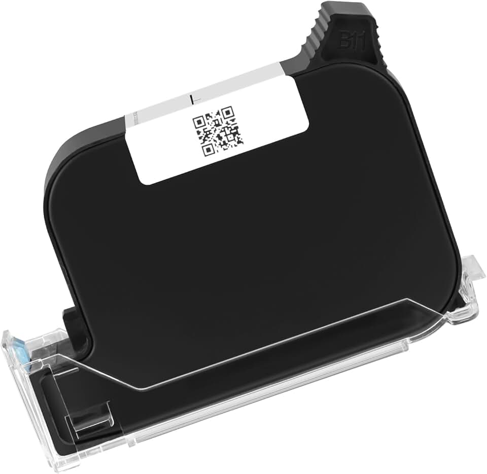 Original New 42ml Quick Dry Ink Cartridge, Replacement Compatible for 0.5inch/12.7mm Handheld Inkjet Printer TIJ990 (White)