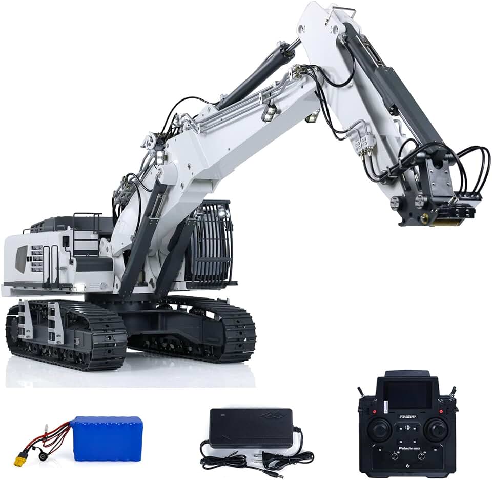 TOUCAN RC HOBBY 1/14 Cut K970-301 RC Hydraulic Excavator Pl18Ev Lite Remote Control Digger Model
