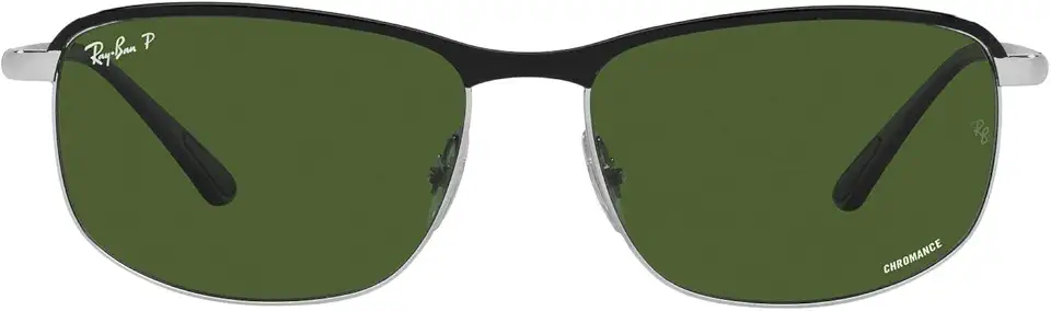 Ray-Ban RB3671CH Chromance Rectangular Sunglasses