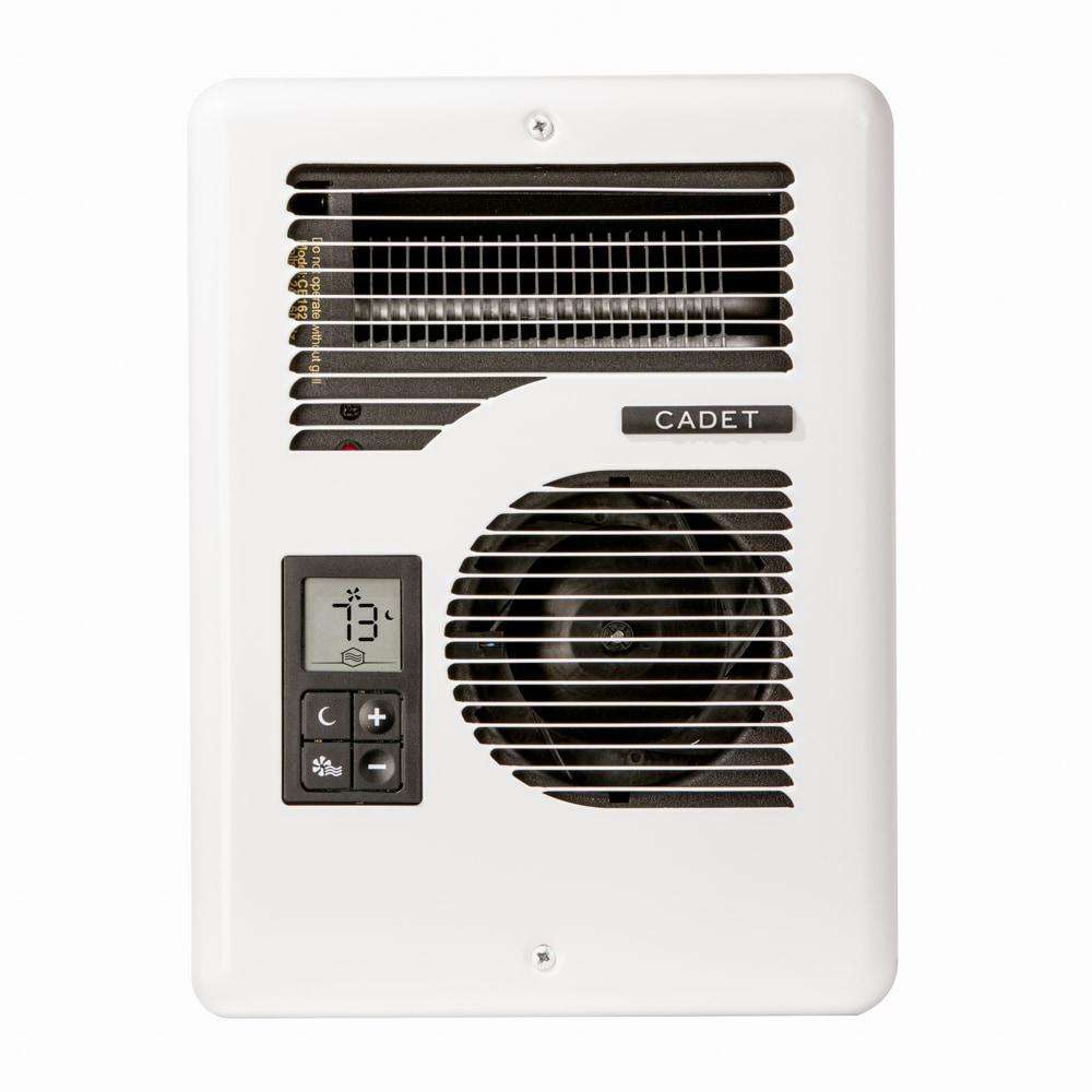 Cadet EnergyPlus Up to 1600-Watt 120/240-Volt Fan Heater (4-in L x 12-in H Grille)