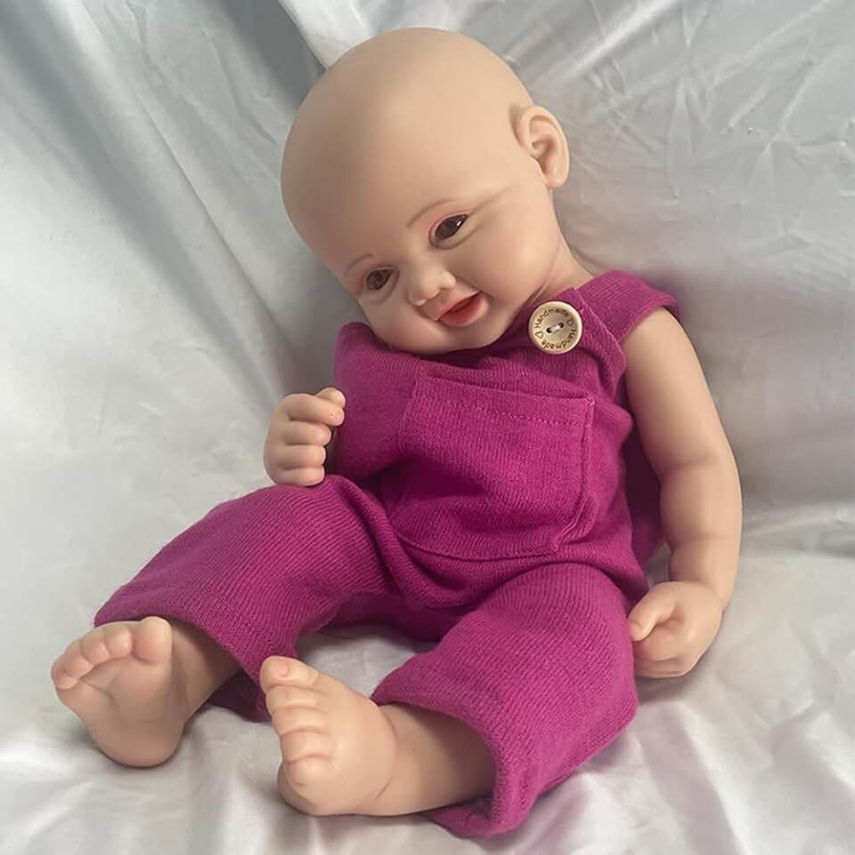 Munecas lindasdol 40cm Handmade Reborn Baby Lifelike Newborn Girl Full Soft Body Silicone Doll Gift