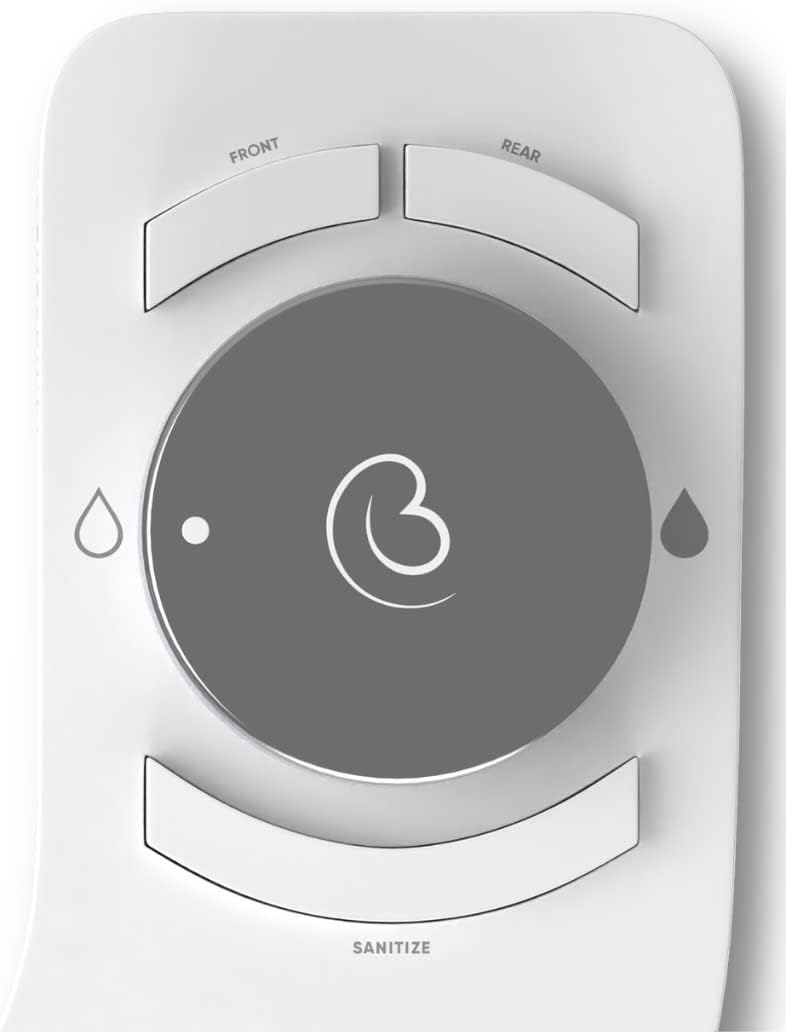 Boss Bidet Revolution Plus (Warm Water). Bidet Attachment for toilet. Luxury design, Bathroom bidet sprayer for toilet, non electric, dual nozzle, feminine wash, self cleaning. Tokyo Platinum.