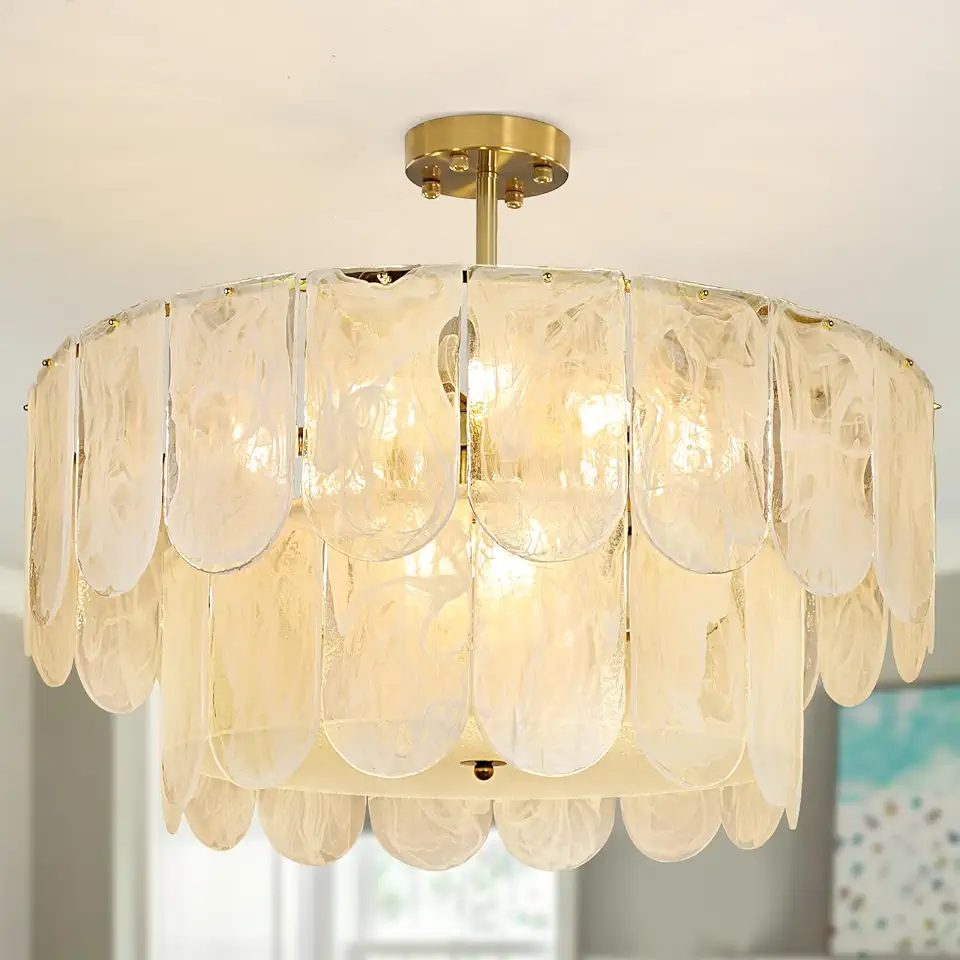 12-Light Crystal Chandelier, 31