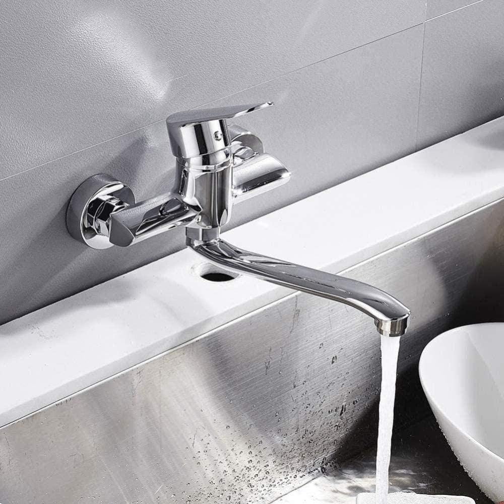Faucet Kitchen Tap Kitchen Faucet Wall Mixer Kitchen Sink Faucet Copper Rotating Hot Cold Water Mixer Tap Sink Faucet