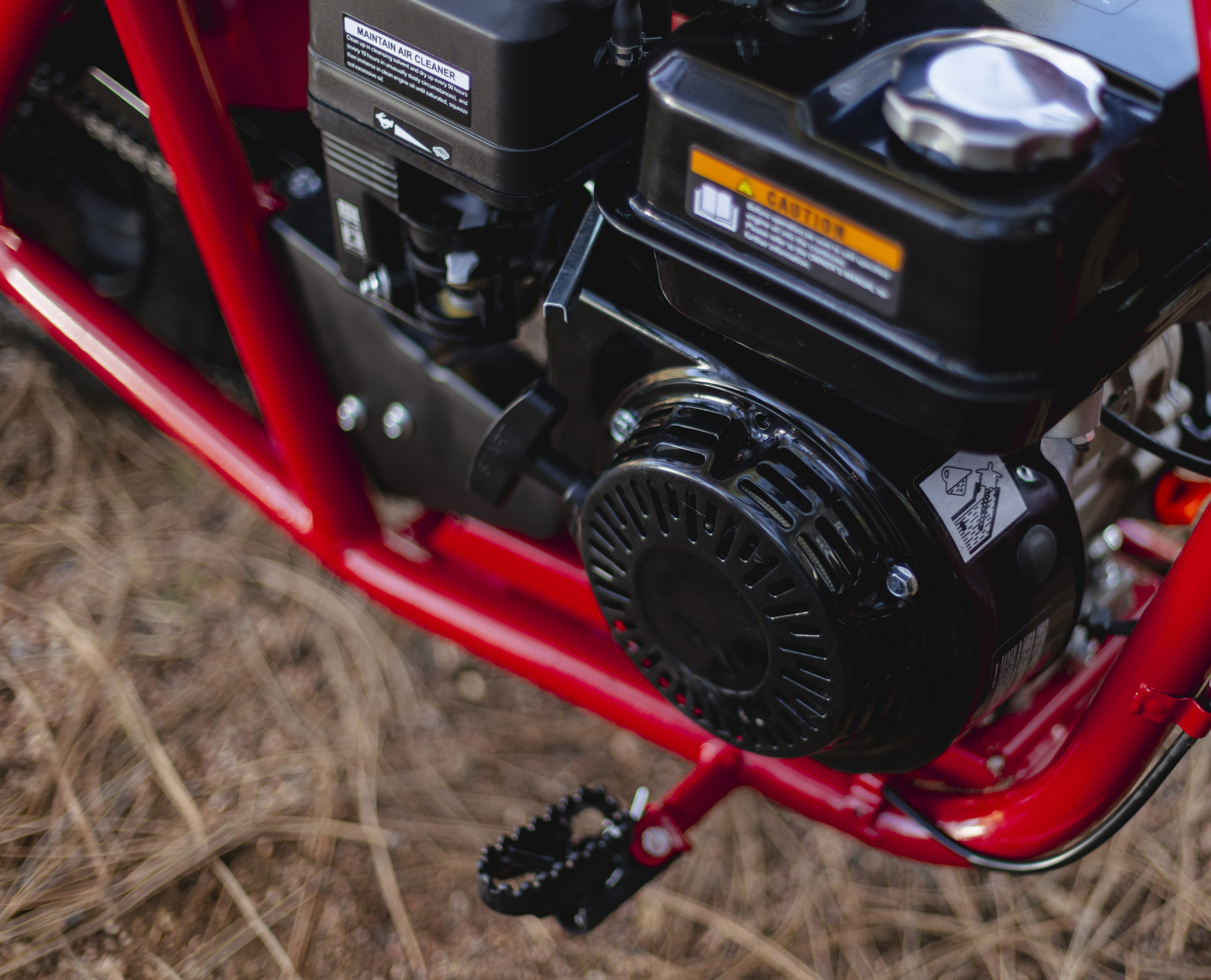 Coleman Powersports B200R 196cc Gas Powered Black Mini Bike