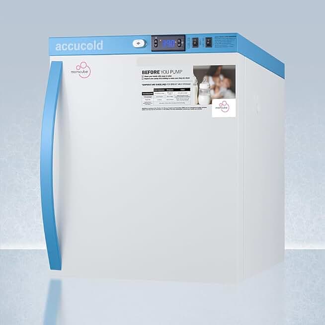 ACCUCOLD ARS1MLMC 1 Cu.Ft. Countertop MOMCUBE™ Breast Milk Refrigerator