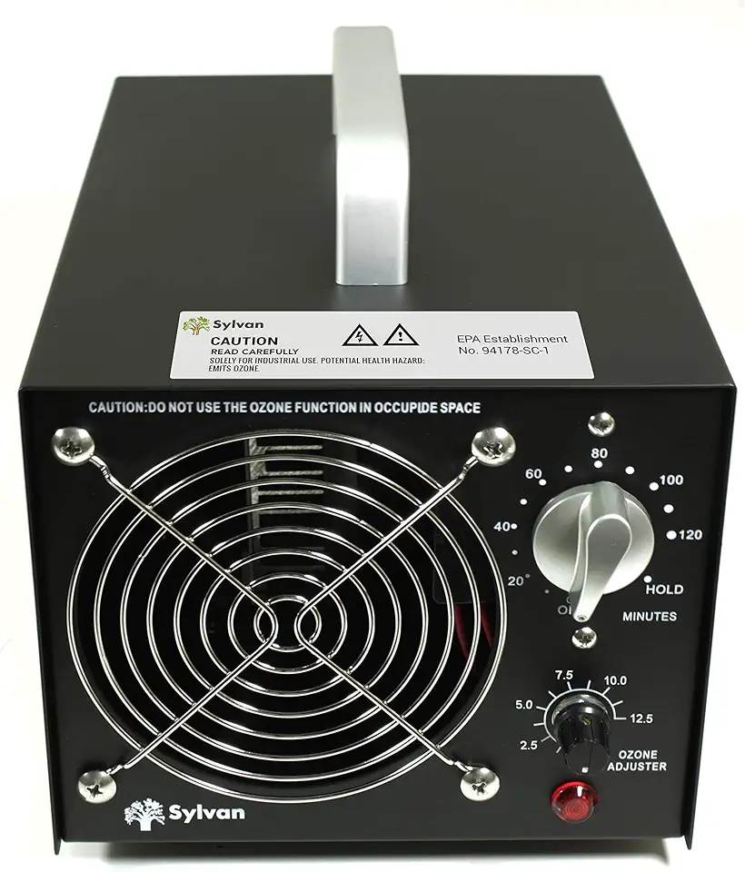 Sylvan Commercial Ozone Generator Machine 12500mg/hr Adjustable Ozone Output
