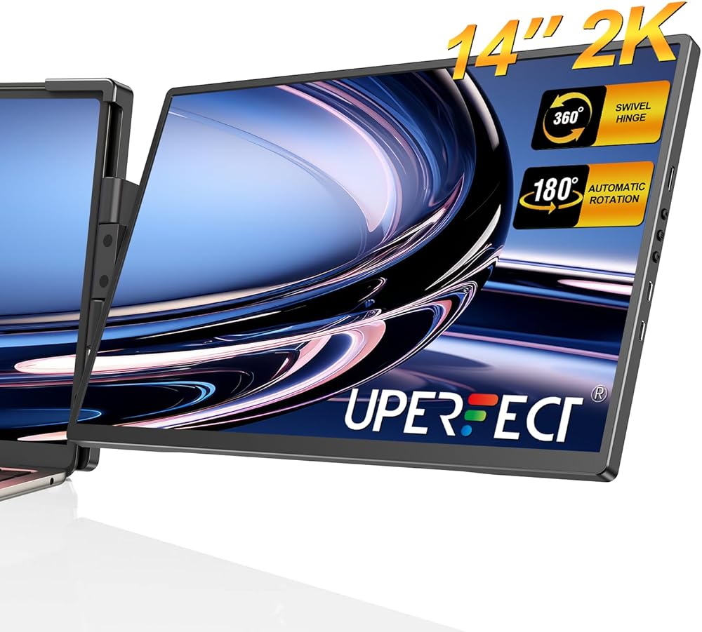 UPERFECT Laptop Screen Extender, 2K 14