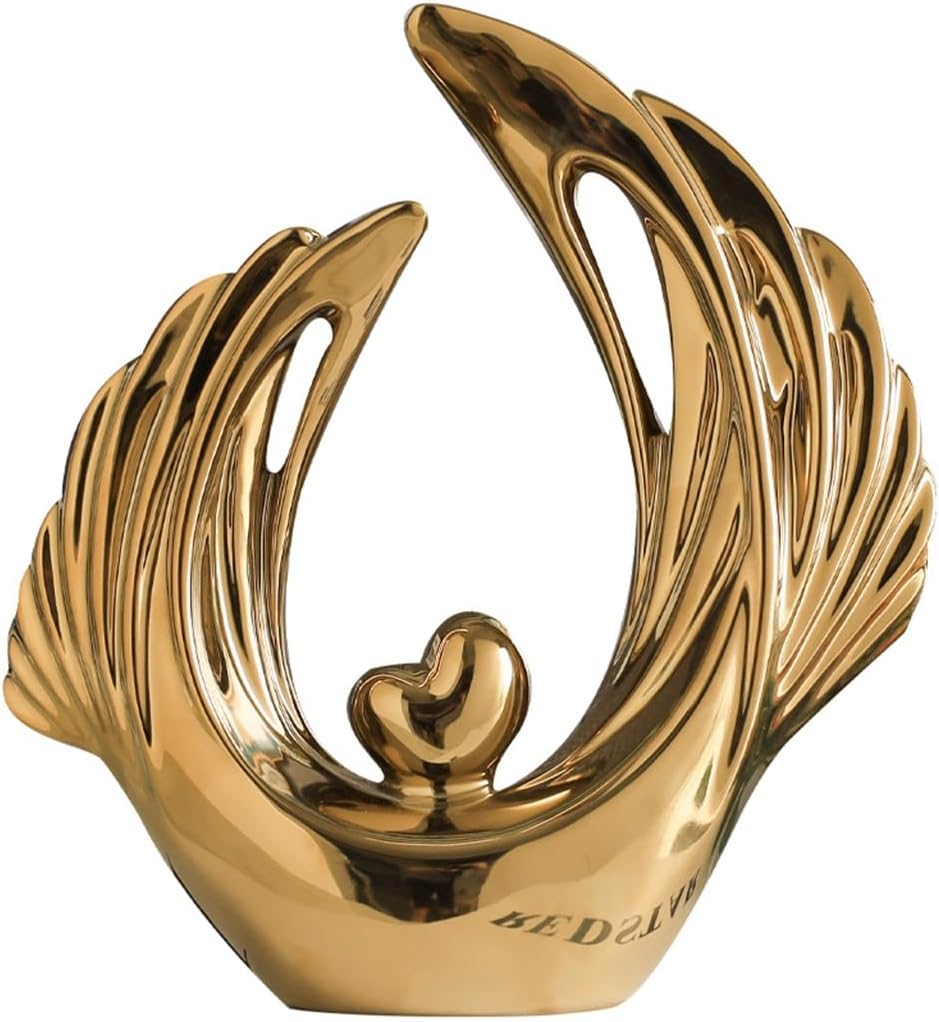 Wings of Love Ornament Living Room Entryway Wine Cooler Decoration TV Cabinet Home Decor Gift