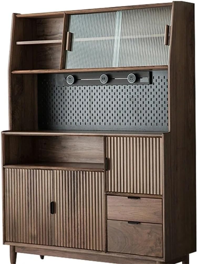 GYLXW Storage Cabinet Light Wine Cooler Dining Room Cabinet Cupboard Sideboards, 125x40x170cm, xwgyl-0129