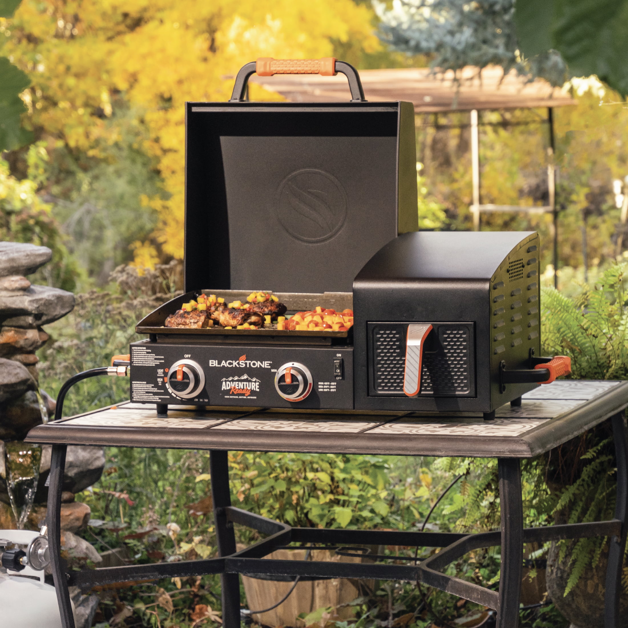 Blackstone Adventure Ready 17  Griddle with Electric Air Fryer
