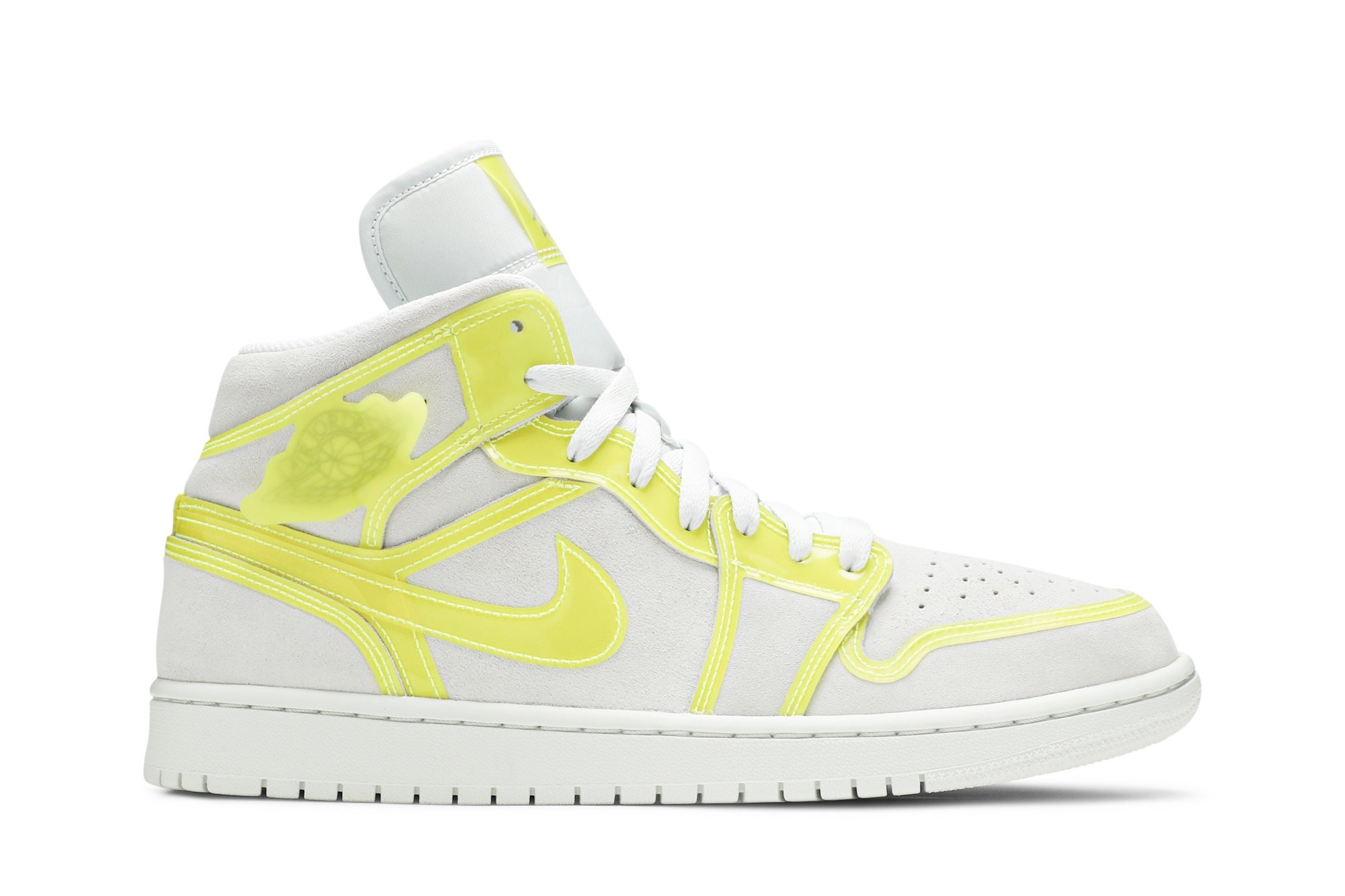Wmns Air Jordan 1 Mid LX 'Off White Opti Yellow' DA5552-107