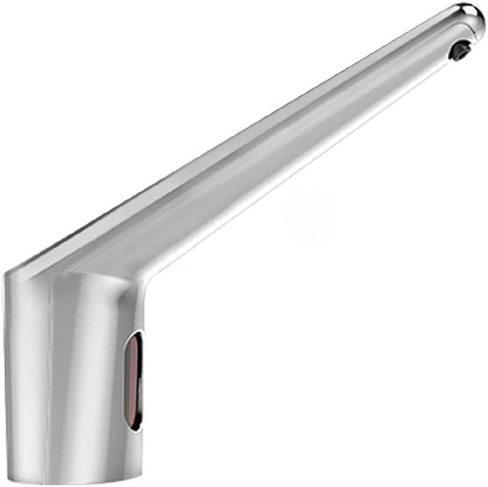 Commercial Automatic Infrared Long Neck Sensor Soap Dispenser - FS1020 Contemporary Style Deck Mount Stainless Steel Soap Dispenser - Polished Chrome Finish