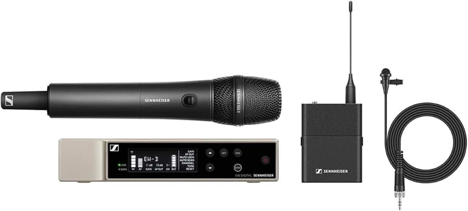 Sennheiser EW-D ME2/835-S Handheld & Lav SET (R4-9)
