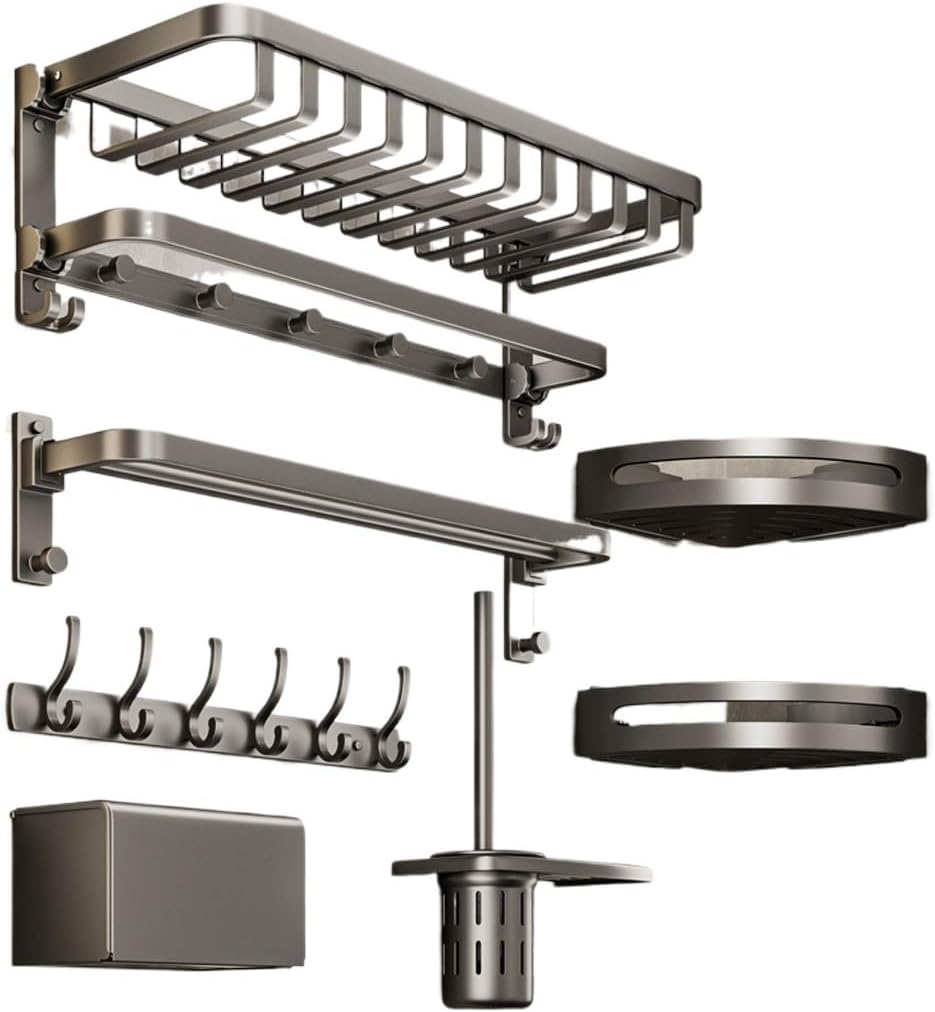 Towel Rack, Non Perforated Bathroom Towel Rack, Bathroom Storage Rack