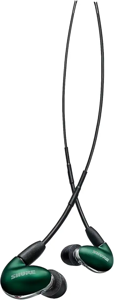 Shure SE846 PRO Gen 2 Wired Sound Isolating Earphones, Secure in-Ear Earbuds, High-End Professional Sound, Hi-Def Four Drivers, Upgraded Sound Filters, Durable Quality, Customizable Frequency - Jade