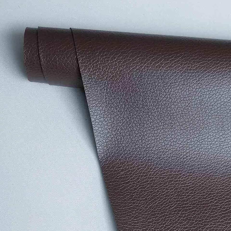 Leather Fix Repair Kit Leather Repair Patch for Car Seat Furniture Repair Tape Seat Leather Repair Adhesive Leather Patch Leather Couch Repair Patch Leather (Dark Brown,401x50 inch,0.9mm Thick)