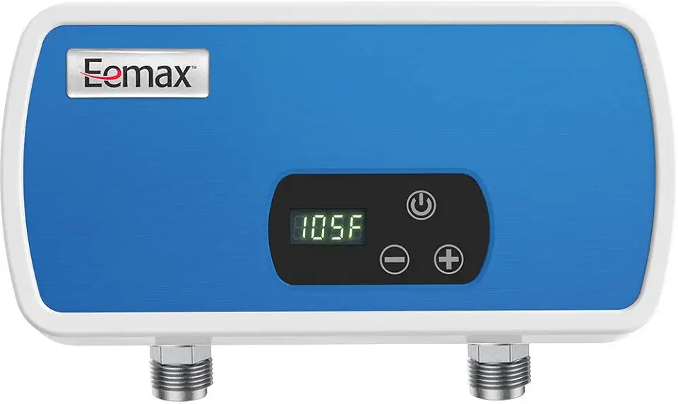 Eemax EEM12004 Electric Tankless Water Heater Point of Use, 4KW, Blue