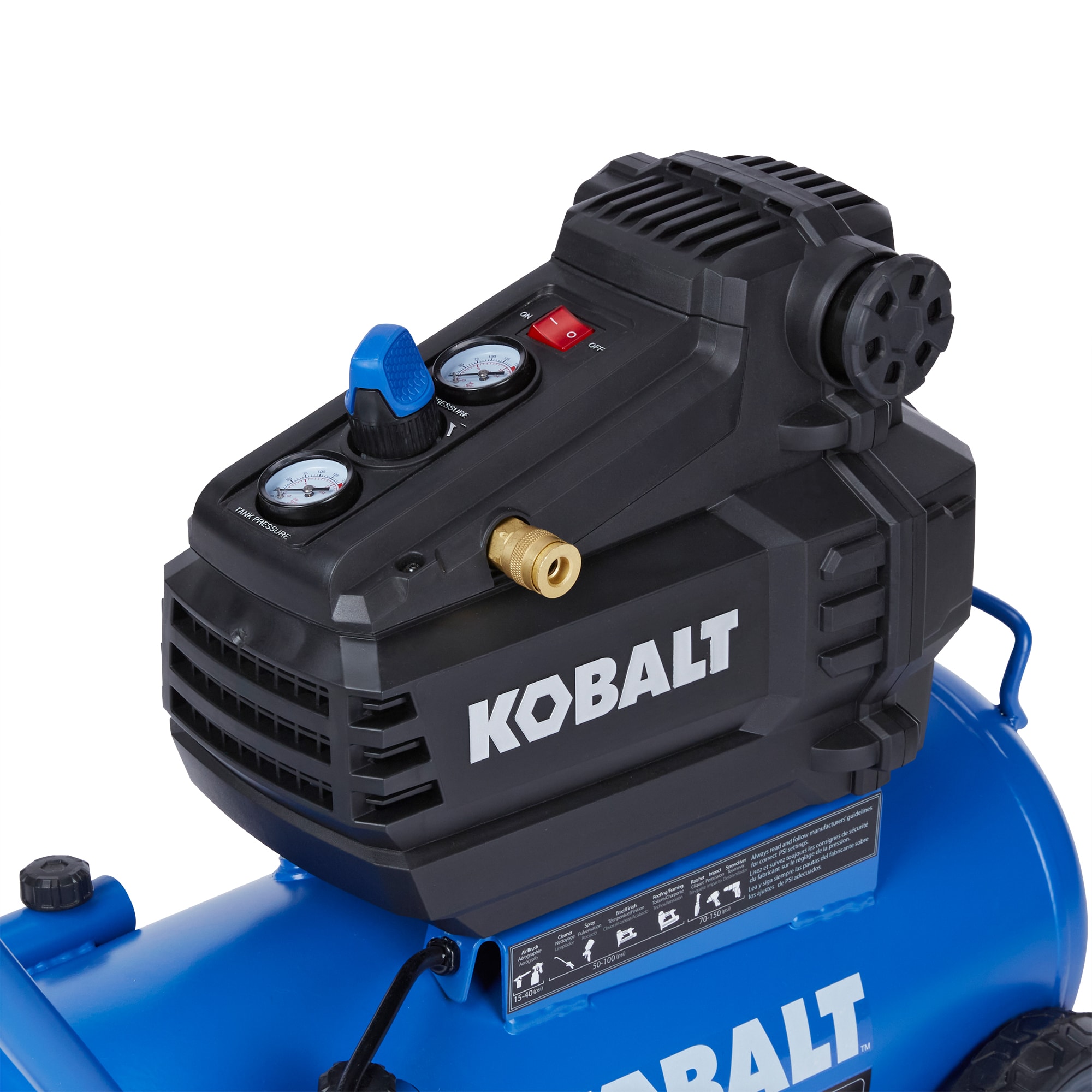Kobalt 8-Gallons Portable 150 Psi Horizontal Air Compressor