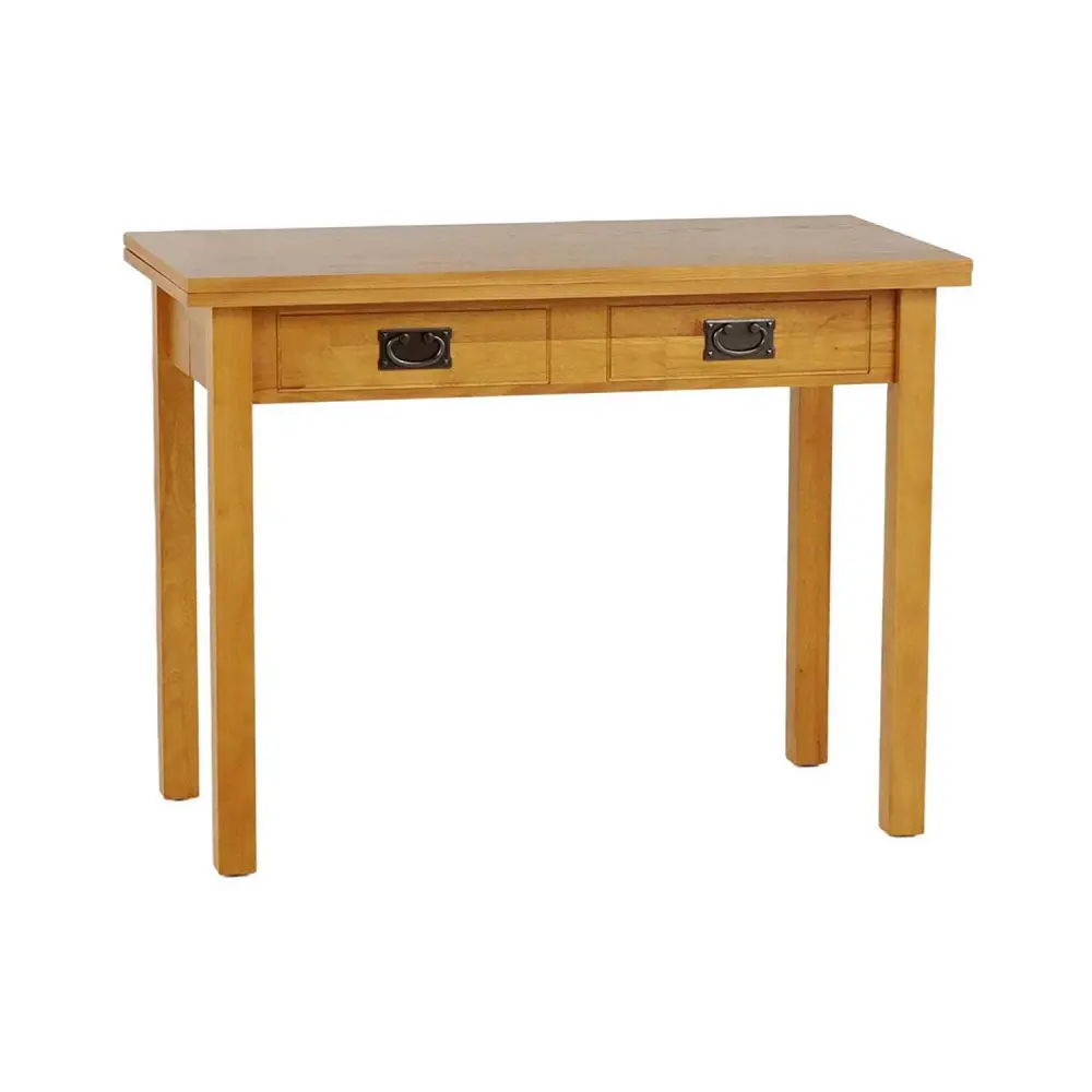 Stakmore Hardwood Traditional Expanding Table W/ 3 Adjustable Positions