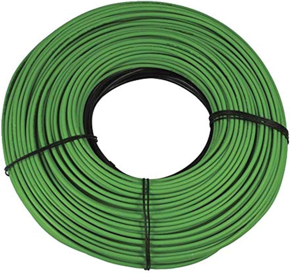 WarmlyYours Electric Radiant Heating, Deicing, Removal System, 86 (21.4 sq. ft.) Snow Melt Cable, Green
