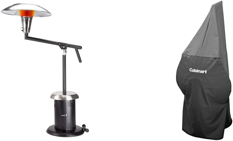 Cuisinart Outdoors Bundle - Perfect Position Overhead Propane Patio Heater, Extra Large 33