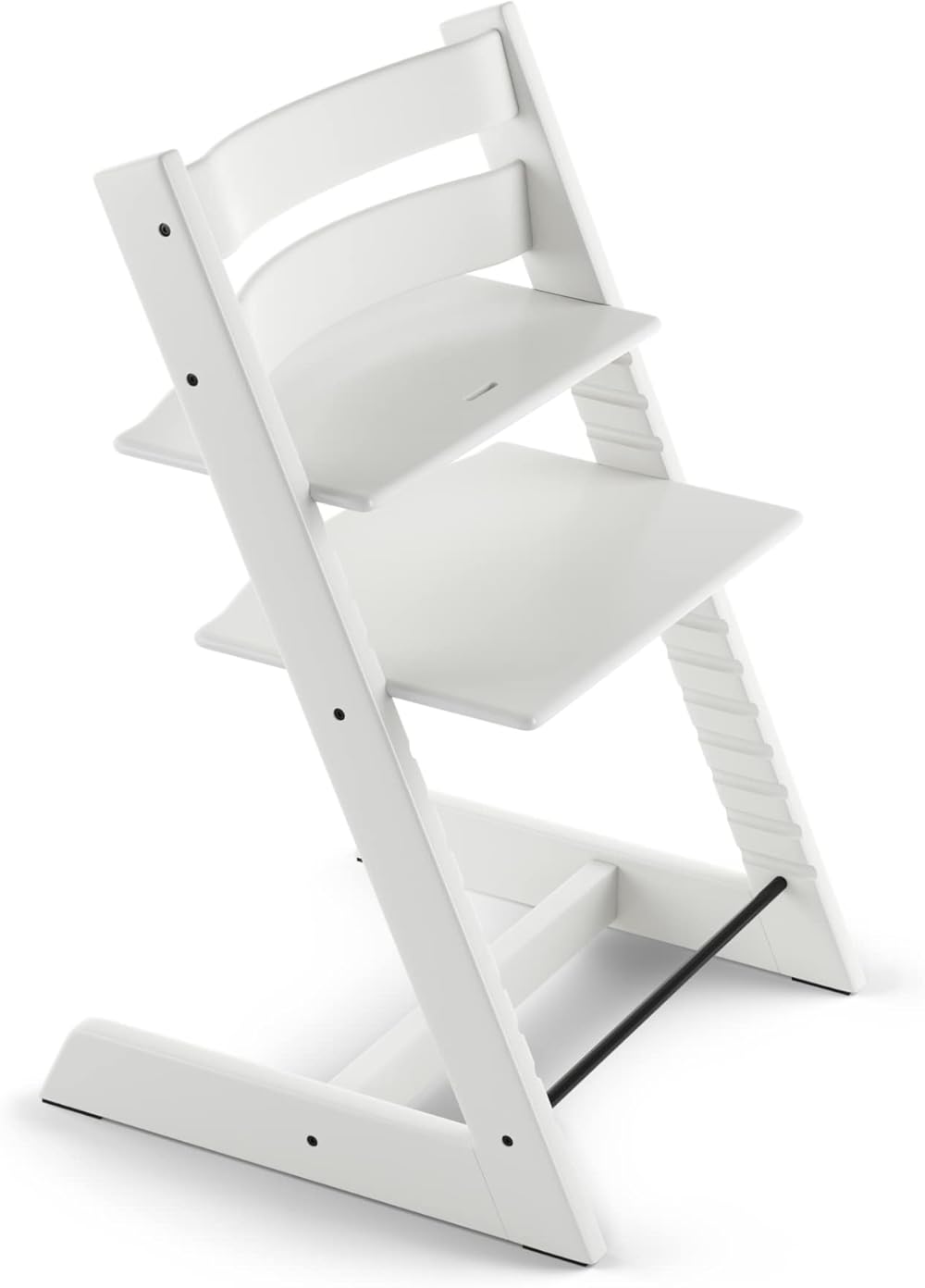 Tripp Trapp Chair from Stokke, White - Adjustable, Convertible Chair for Toddlers, Children & Adults - Convenient, Comfortable & Ergonomic - Classic Design