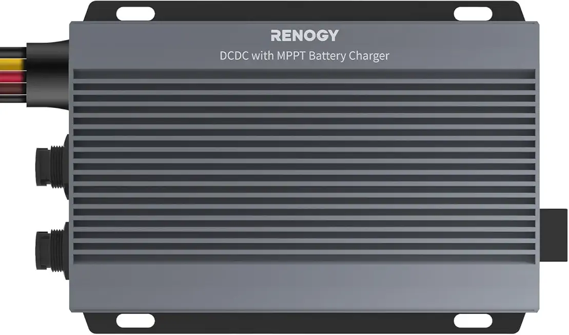 Renogy 12V/24V 50A MPPT Battery Charger DC to DC Battery Charger with MPPT, IP67