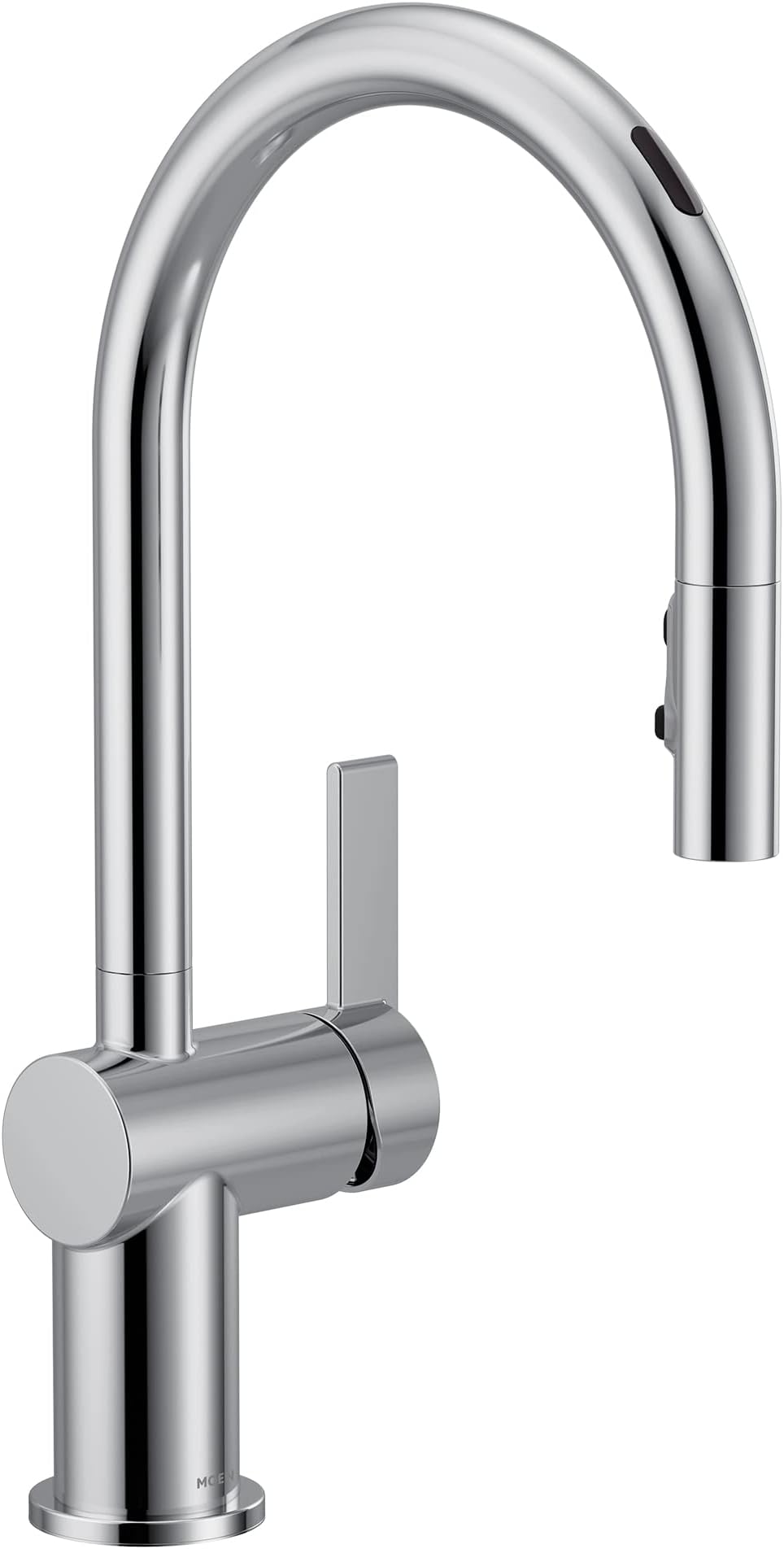Moen 7622EVC CIA Smart Touchless Pull Down Sprayer Kitchen Faucet with Voice Control and Power Boost, Chrome