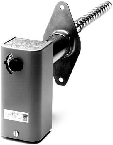 Johnson Controls A28AK-1C Penn Series A28 Two-Stage Flange Mounted Duct Thermostat, Two-SPDT Switch Action, -1 to 43°C Range