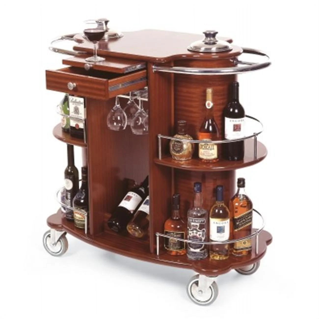 Wine-Liquor Cart - Bordeaux