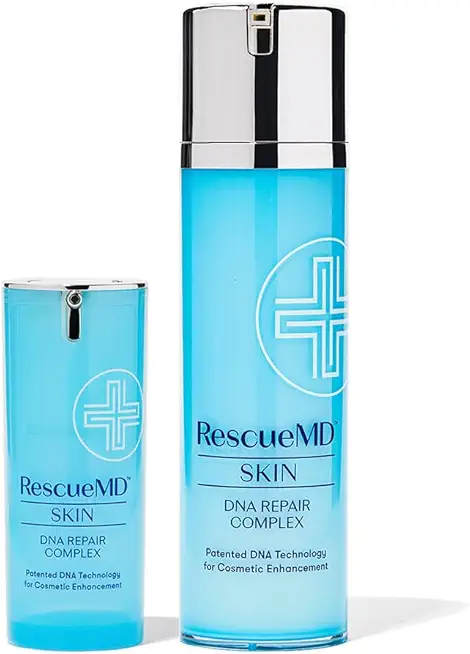 Bundle - DNA Repair Complex Scar Treatment Serum, Post-Procedure and Skin Damage Solution, 120ml and 15ml