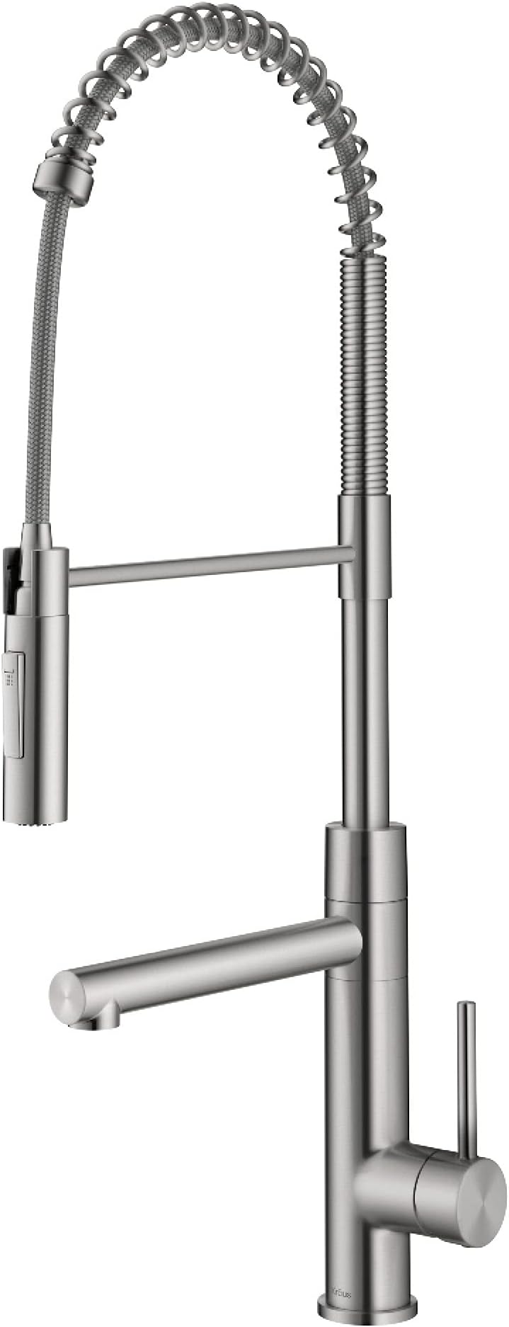 Kraus KPF-1604SFS Artec Pro Commercial Style Pull-Down Single Handle Kitchen Faucet with Pot Filler, Spot Free Stainless Steel