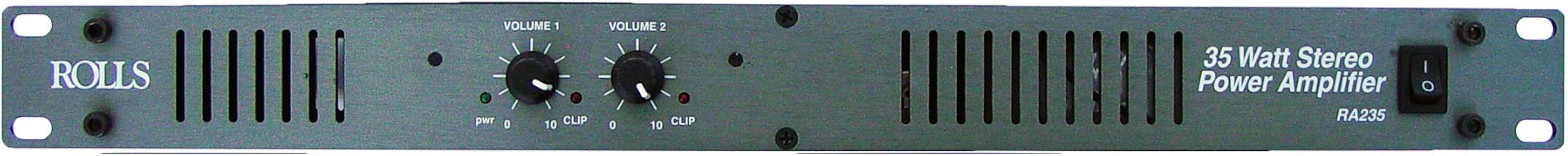 Rolls RA235 2-Channel 35W/Channel Amplifier