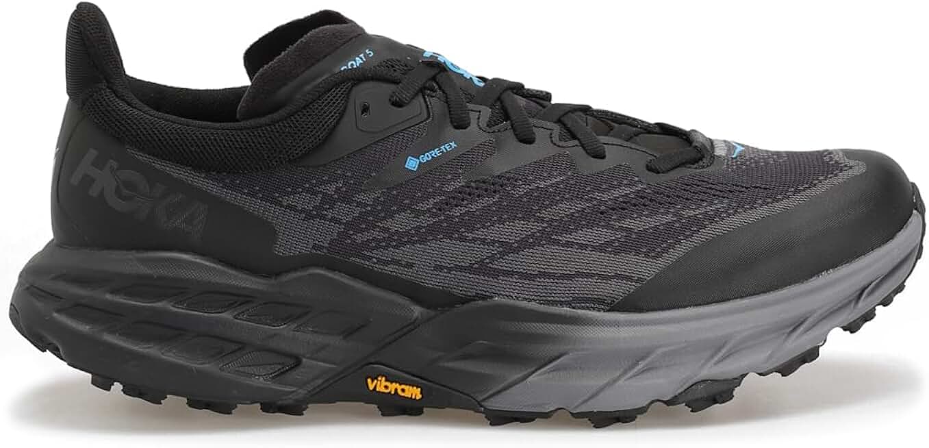 HOKA ONE ONE Mens Speedgoat 5 GTX Textile Synthetic Trainers