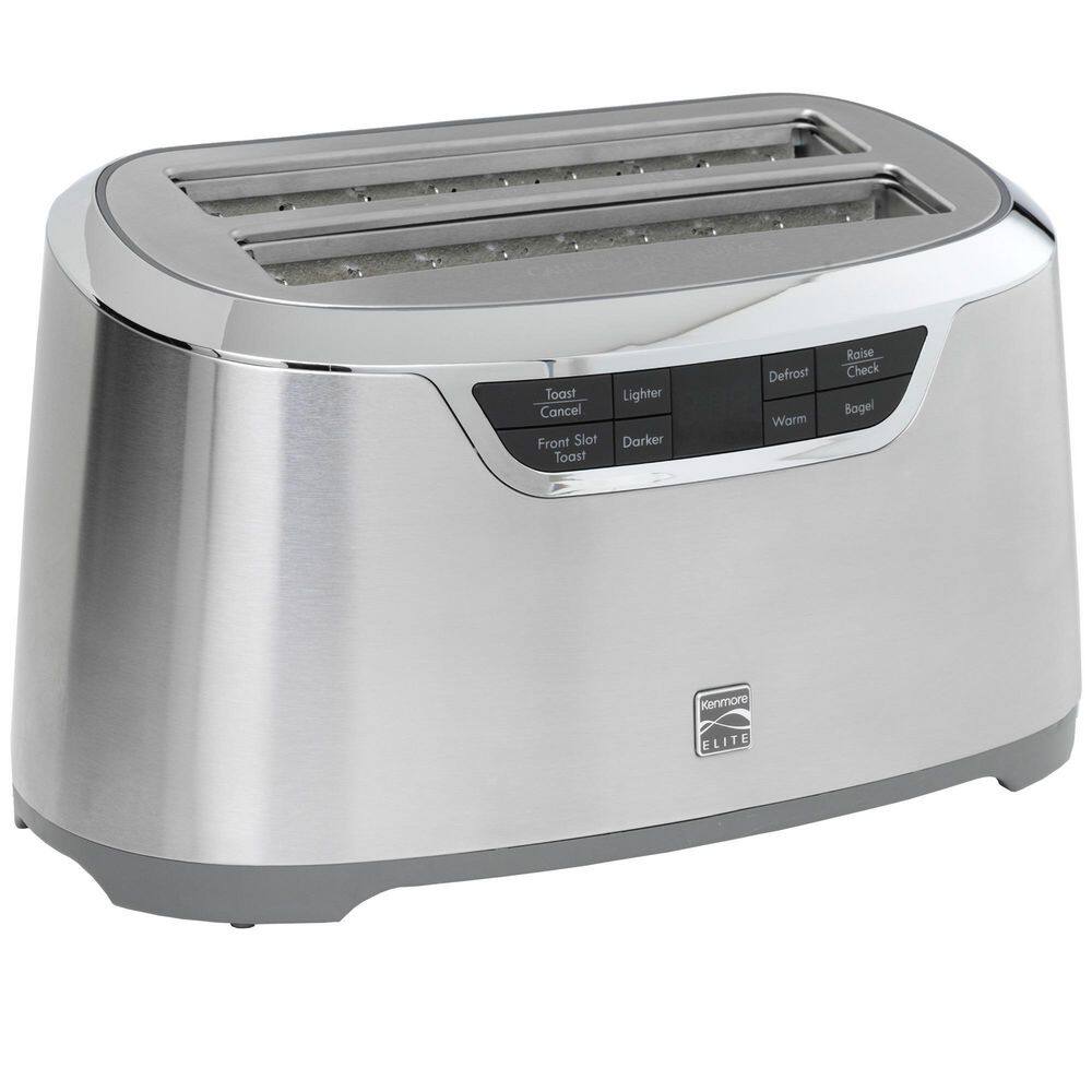 KENMORE Elite 4-Slice Auto-Lift Long Slot Toaster