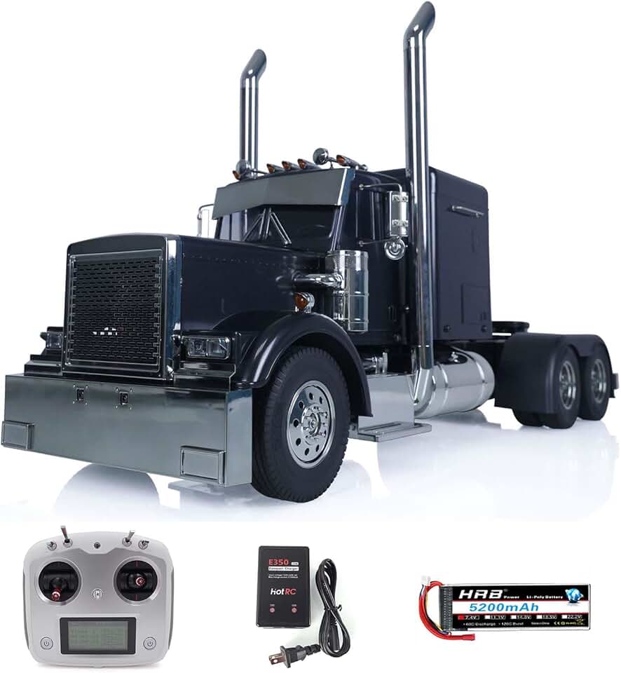 1/14 6x4 56356 RC Tractor Truck Remote Control Assembled Car Sound Light System Motor Servo ESC Hobby Grade Model