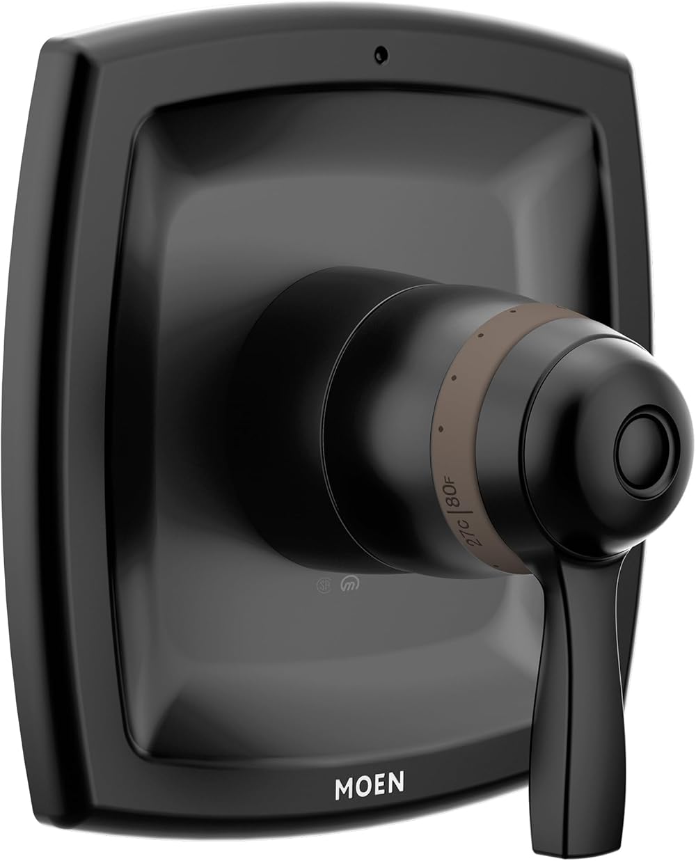 Moen T4691BL Voss ExactTemp Thermostatic Trim Kit, Valve Required, Matte Black