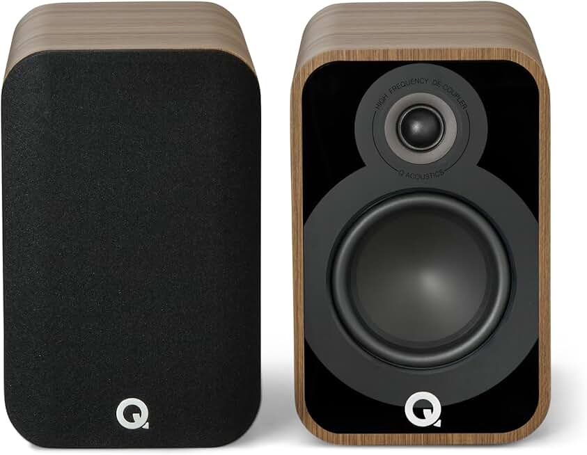 Q Acoustics 5020 Bookshelf Speakers Pair Holme Oak - 5