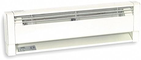 Hydronic Electric Baseboard Heater, Commercial, 120VAC, Amps AC 12.5, 1 Phase, BtuH 5118