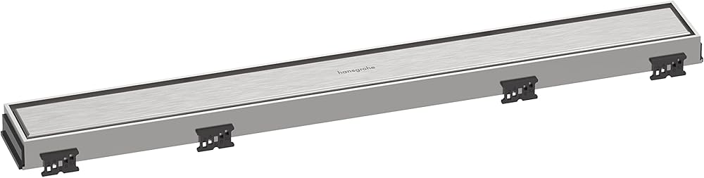 hansgrohe RainDrain Match Linear Tileable Shower Drain for 23 5/8