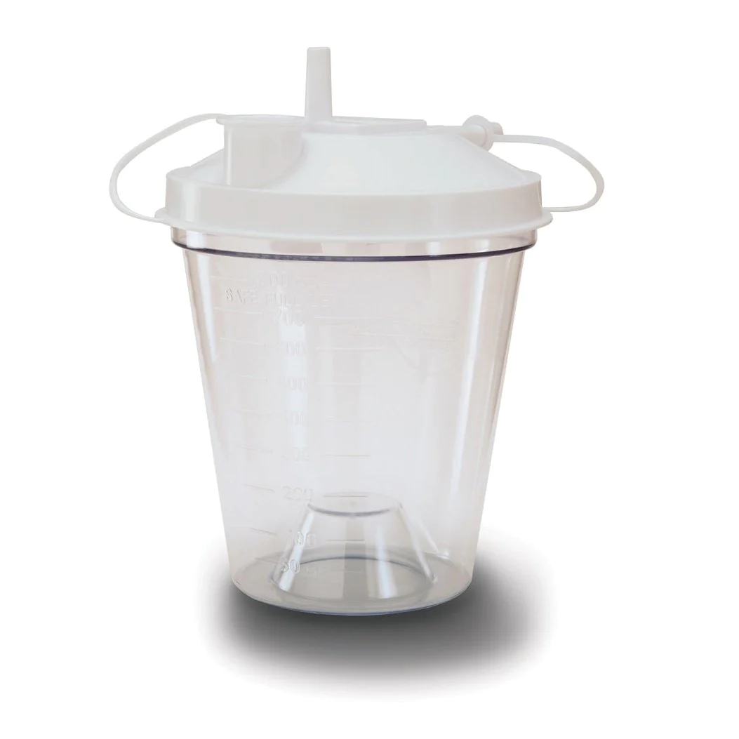 Disposable Suction Canisters, 800CC, Pack of 12