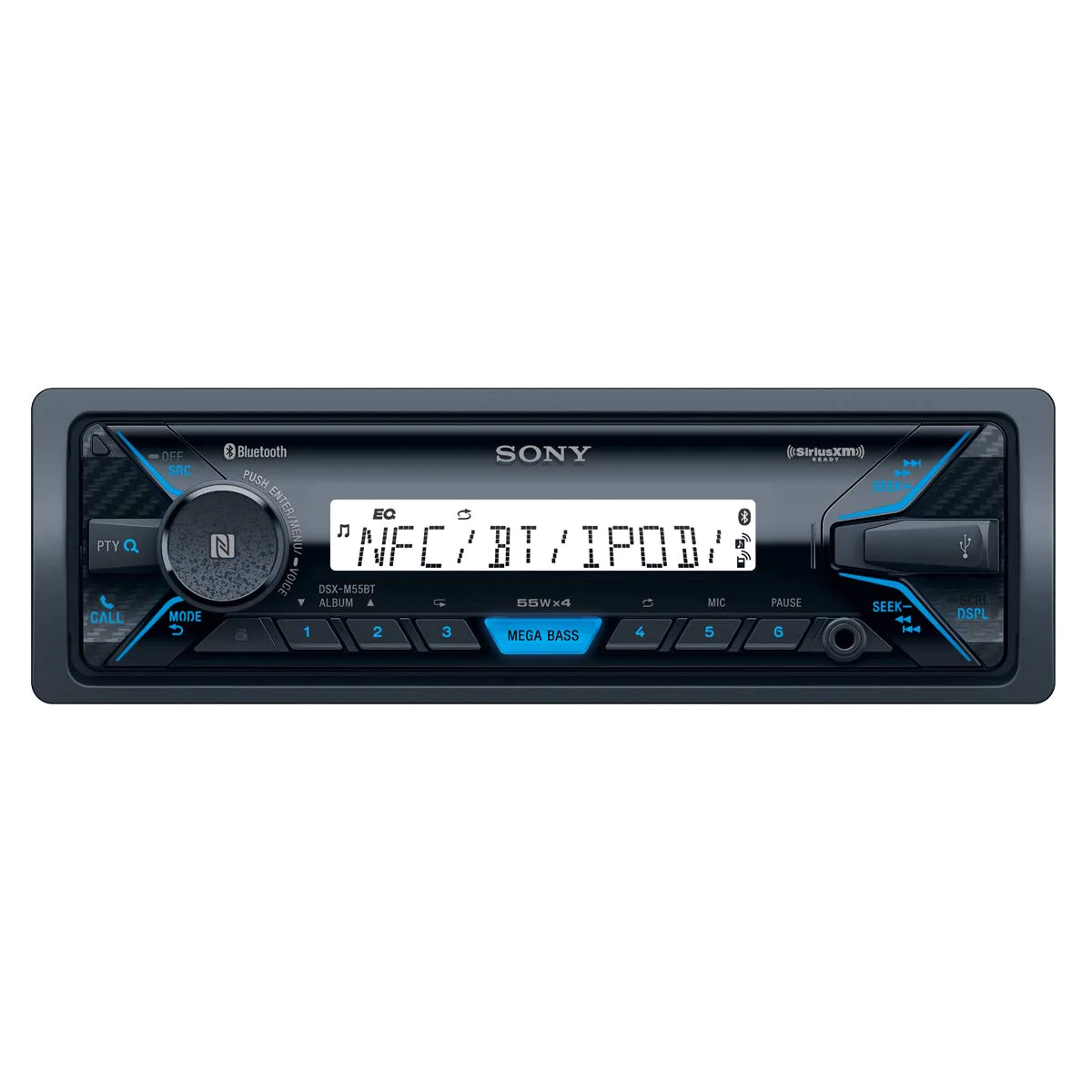 Sony DXS-M5511BT Digital Marine Bluetooth Stereo & 6.5