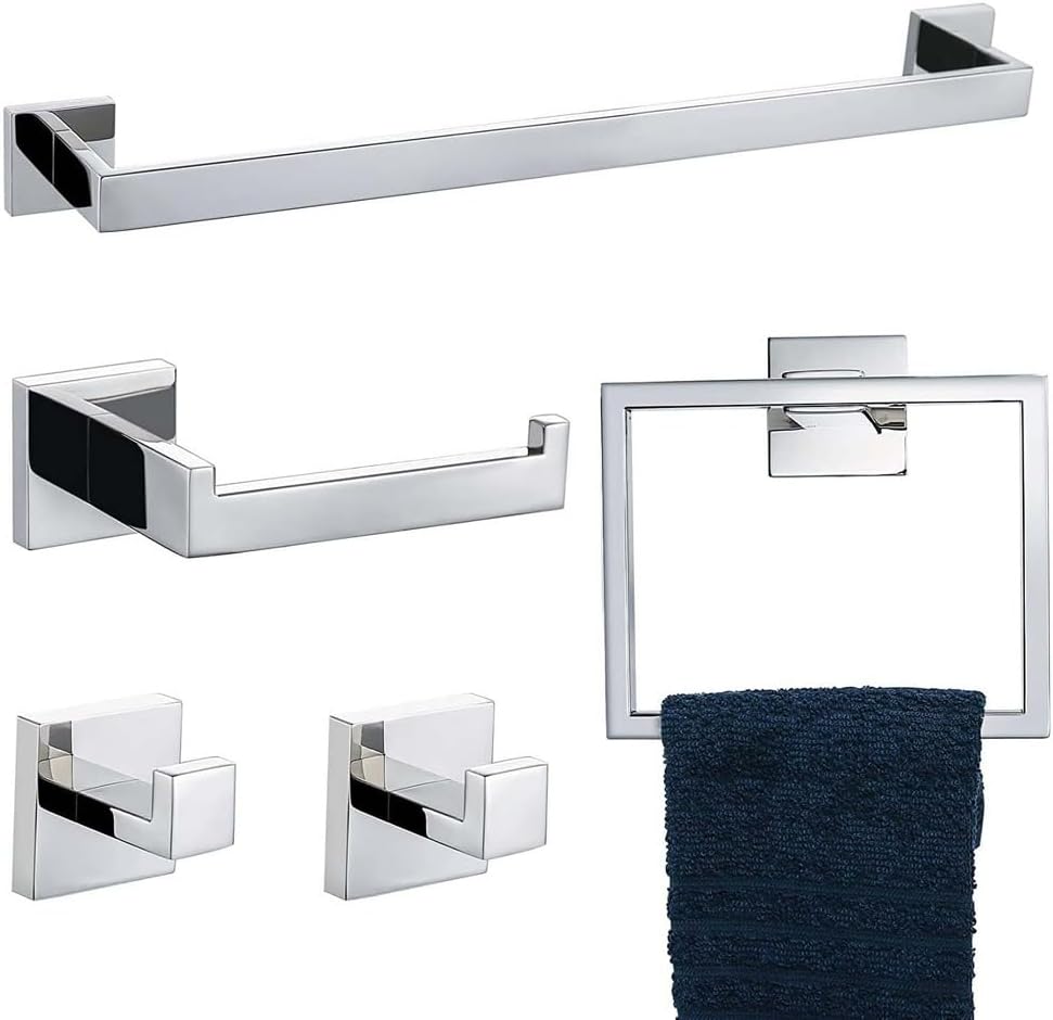 Storage Rack, Tissue Rack, Clothes and Hats Hook, Bathroom Pendant, Towel Rod Kit(white-Fruit peach5)