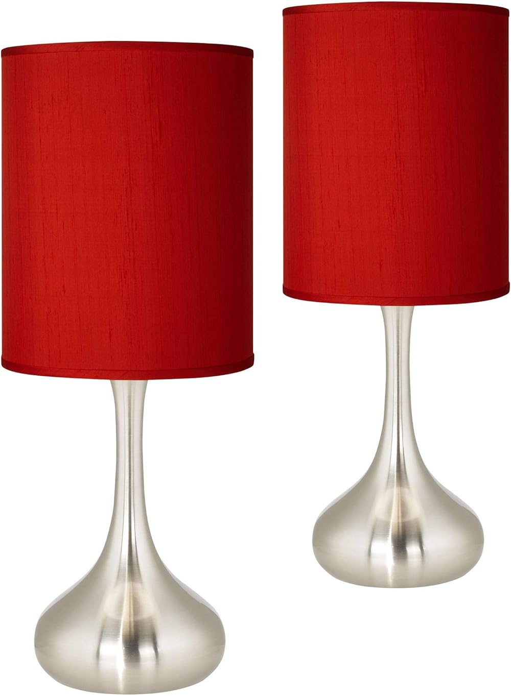Possini Euro Design Modern Accent Table Lamps 23.5