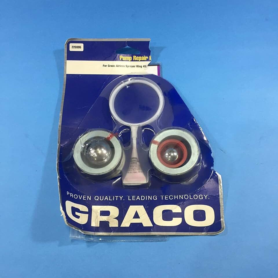 Graco 220395 Pump Repair Kit for King 45:1, Gh 733 Paint Sprayer