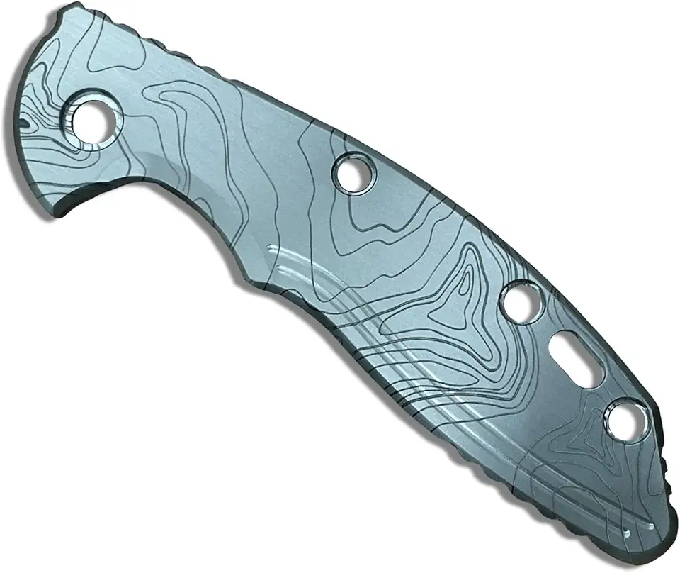 TOPO engraved Black Zirconium scale for XM-18 3.5 HINDERER