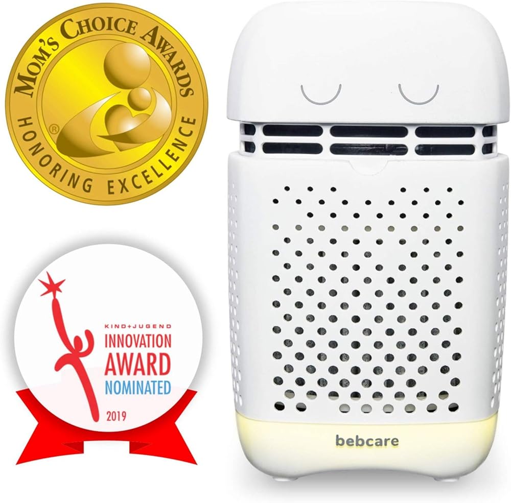 Bebcare Air - Portable H11 True EPA Purifier for Allergies Smells Pollen Smoke Pet Dander, 22dB Ultra-Quiet, Removes 99.94% of Pollutants, Designed in Europe