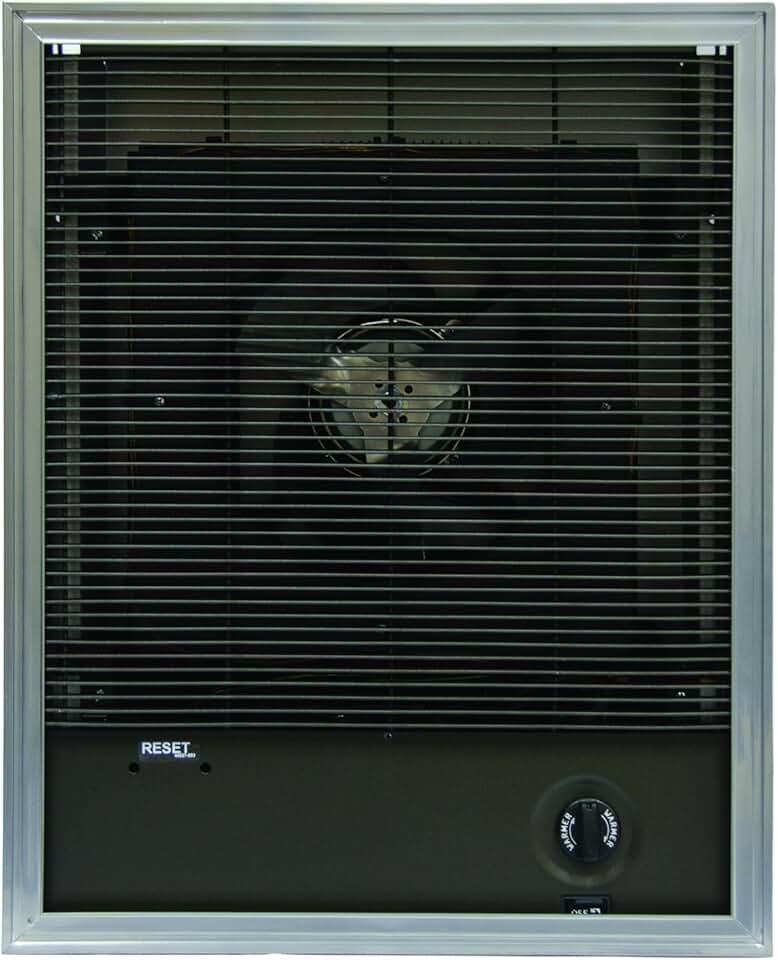 TPI G3422T Series 3420 Heavy-Duty Fan Forced Wall Heater, 2000W, 277V 1PH 7.2A